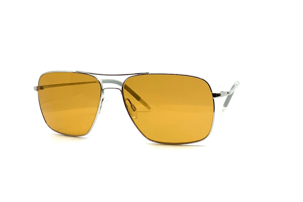 Oliver Peoples - Clifton (Silver | Amber Brown Polarized)